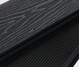 Black Composite Decking Graphite 4m