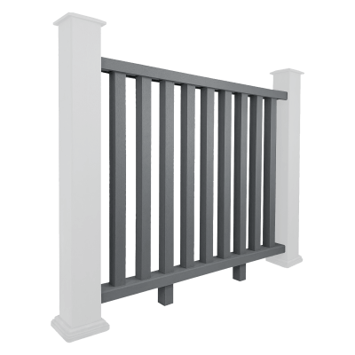 Composite Balustrade Railing Ash