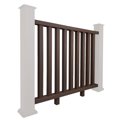 Composite Balustrade Railing Mocha