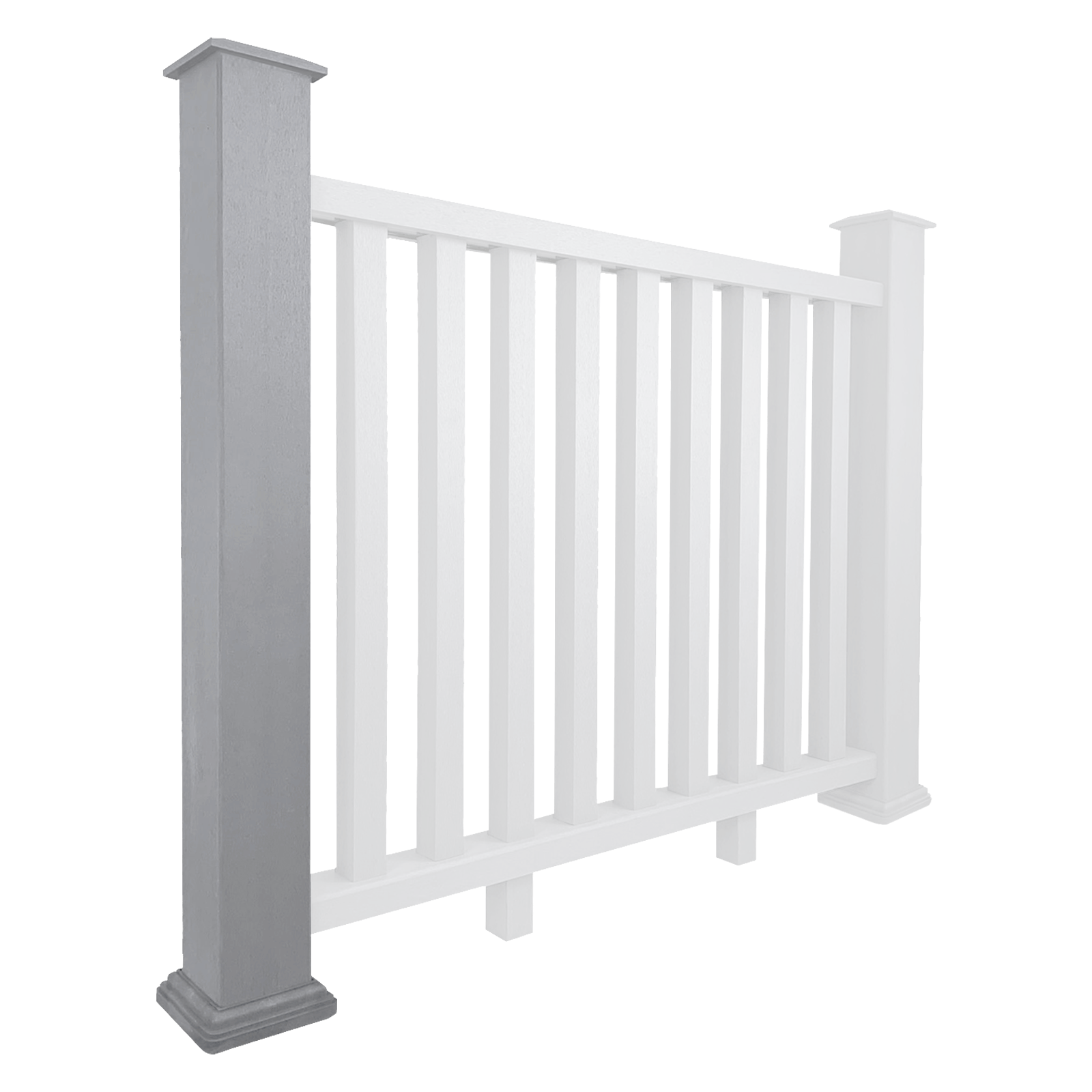Dino Composite Balustrade Post - Stone