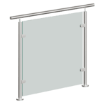Balustrade Glass 1030mm x 1030mm