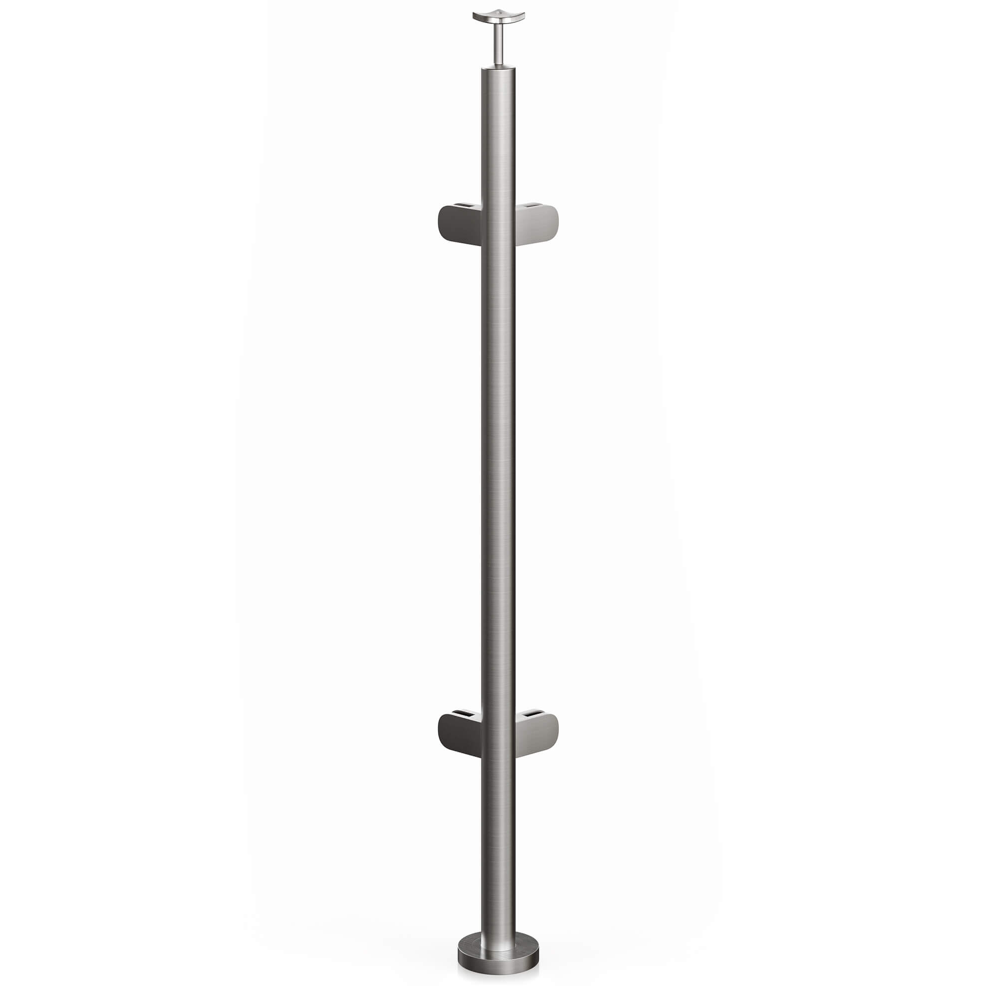 Dino Stainless Steel Balustrade - Corner Post - Handrail