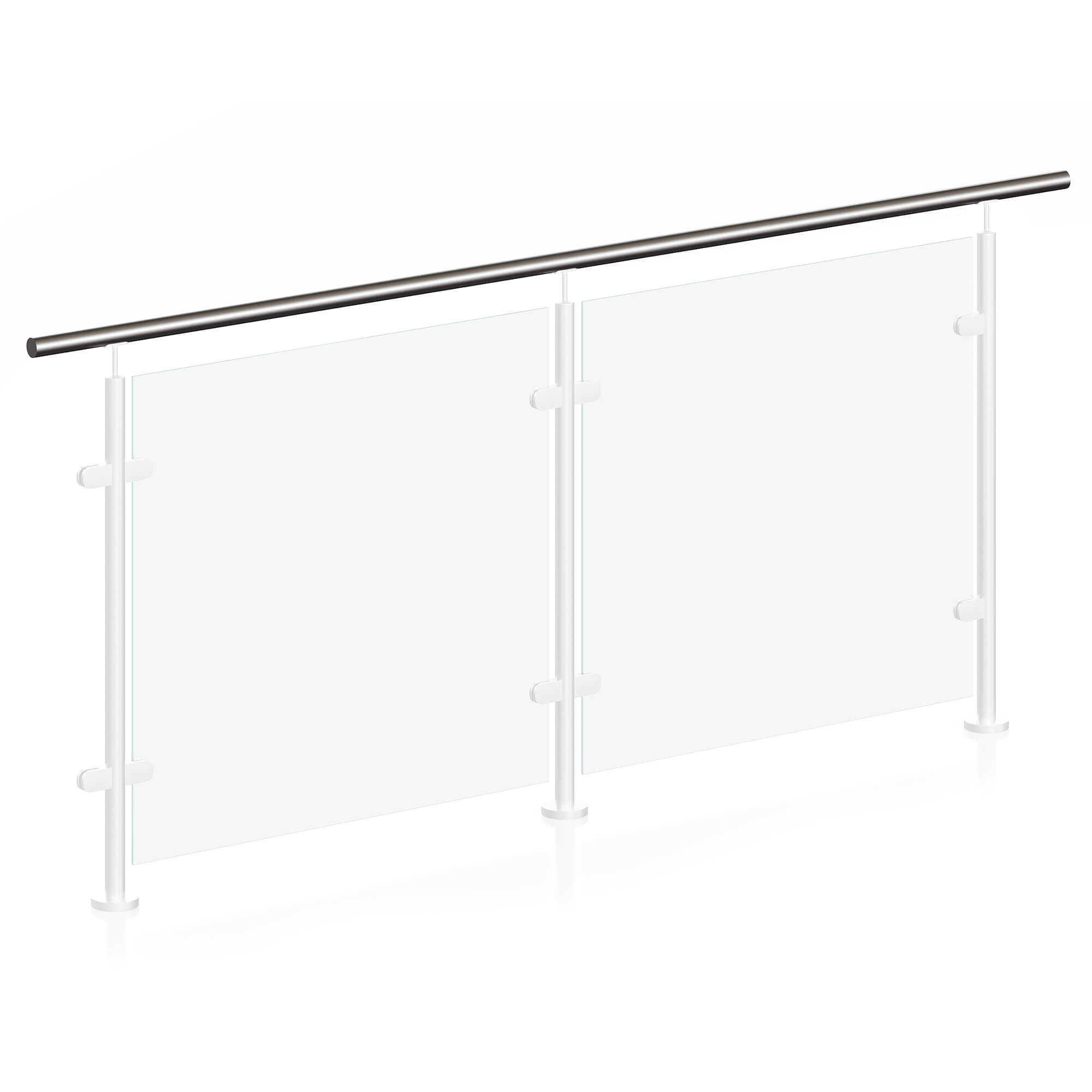 Dino Stainless Steel Balustrade - Handrail 4m