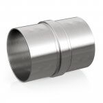 Stainless Steel Balustrade - Straight Joint