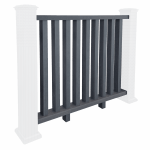 Composite Balustrade Railing Anthracite