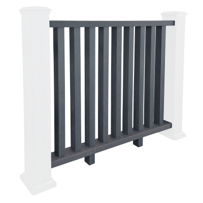 Composite Balustrade Railing Anthracite