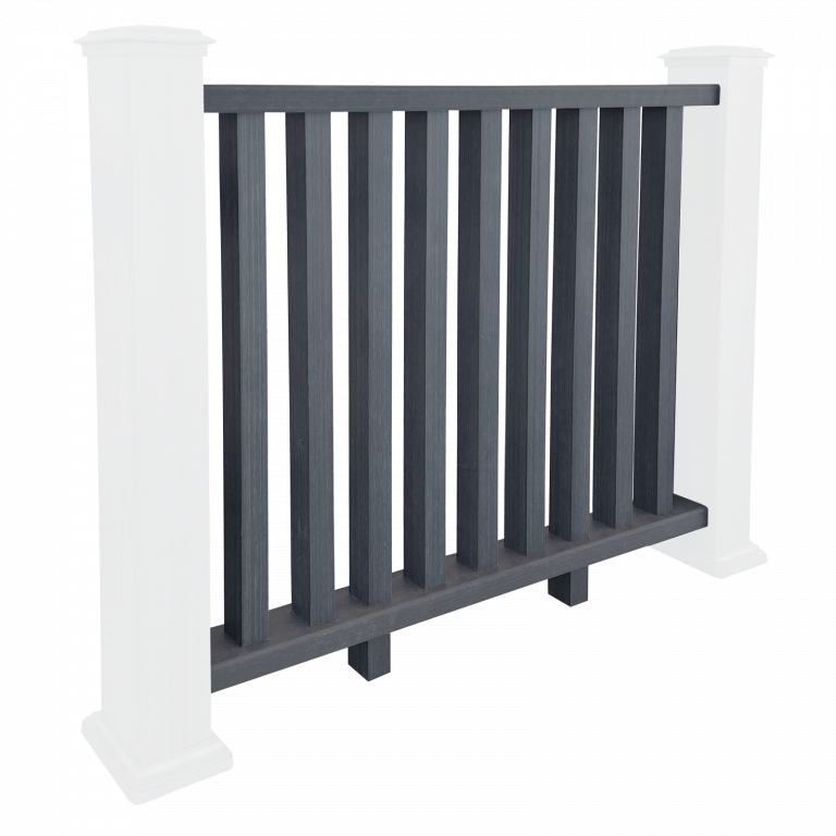 Composite Balustrade Railing Anthracite