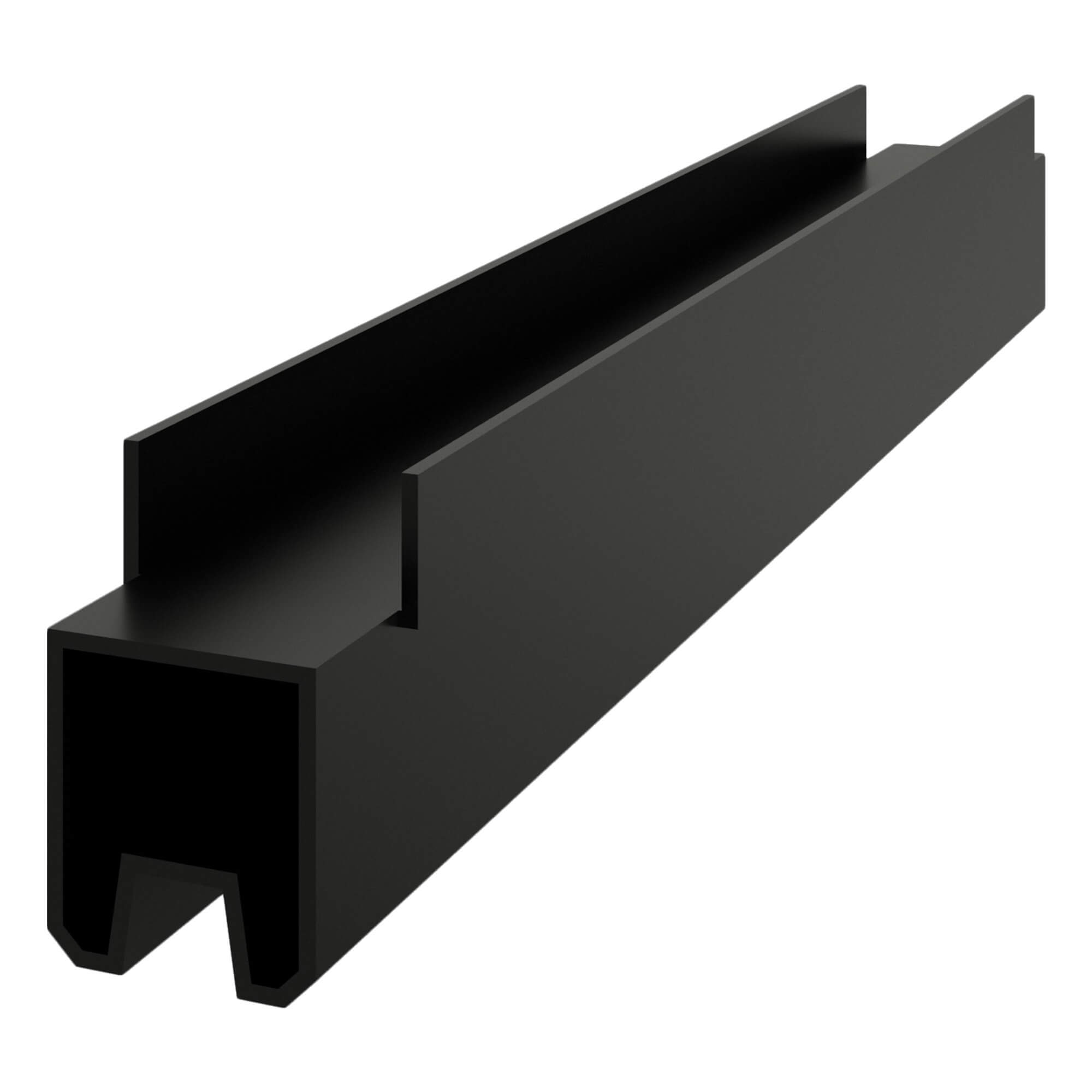 Dino Composite Fence - Aluminium Top Rail 1.8m