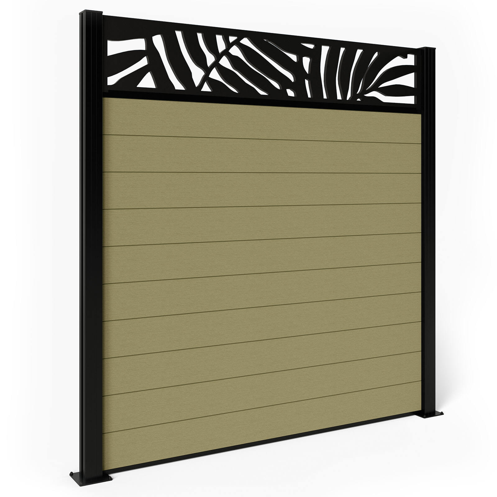 Dino Composite Fencing - Savanna with Aluminium Posts 1.2m