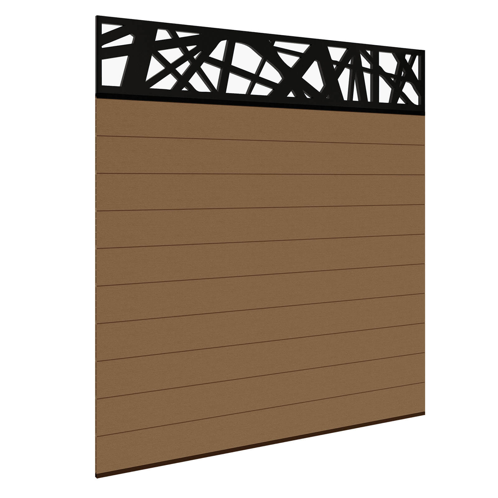 Dino Composite Fencing - Amber Without Posts 0.3m