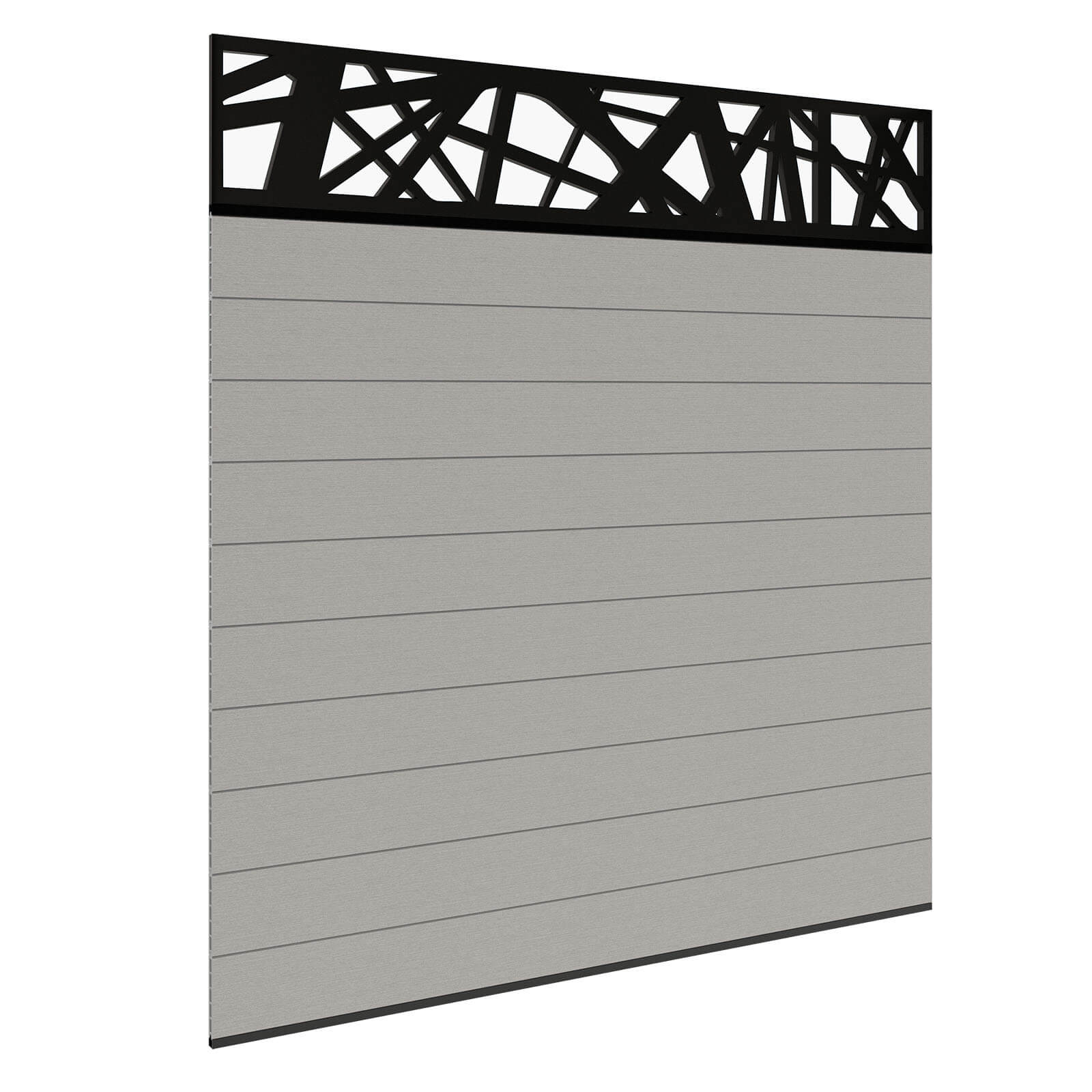 Dino Composite Fencing - Stone Without Posts 1.8m