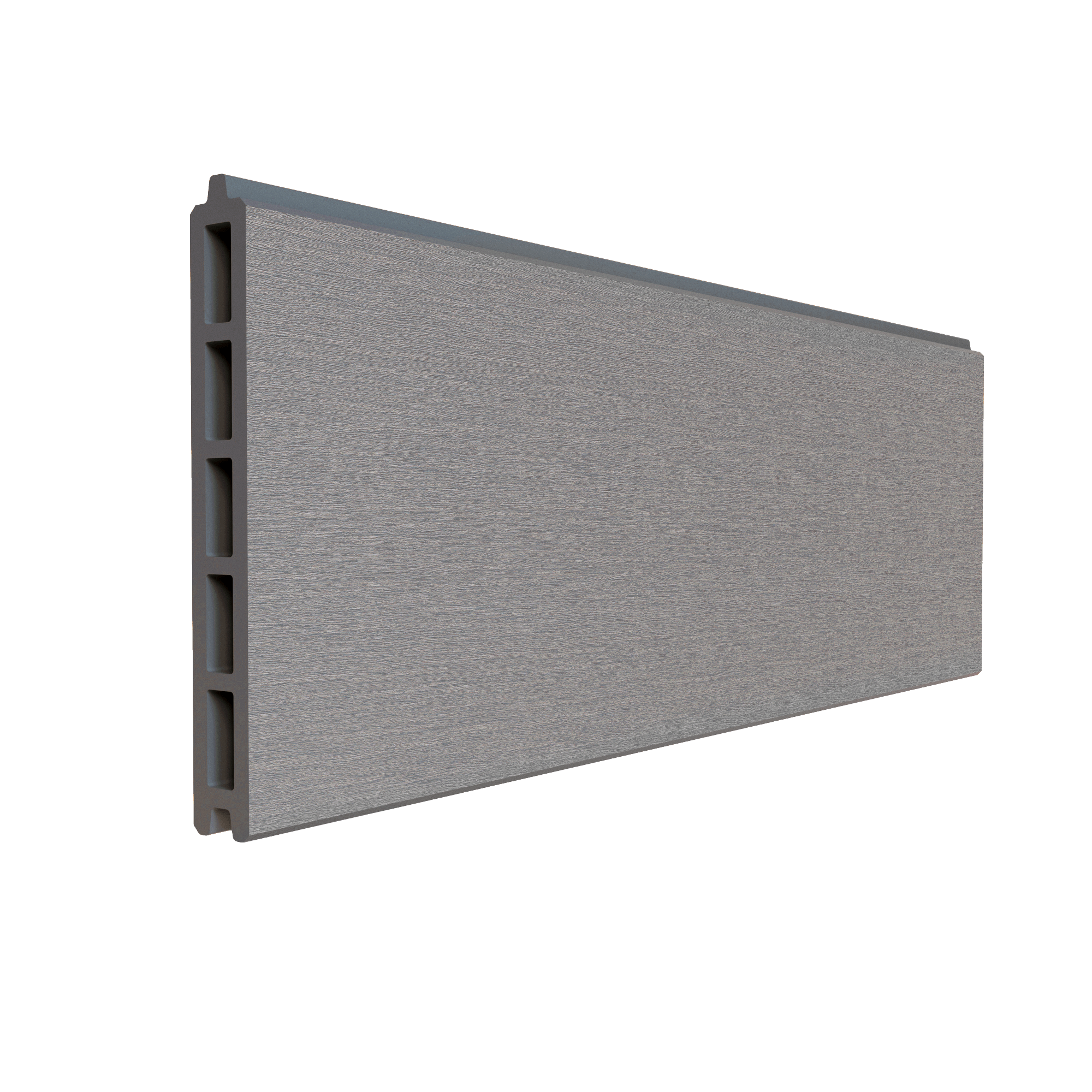 Dino Composite Fence Board - Ash