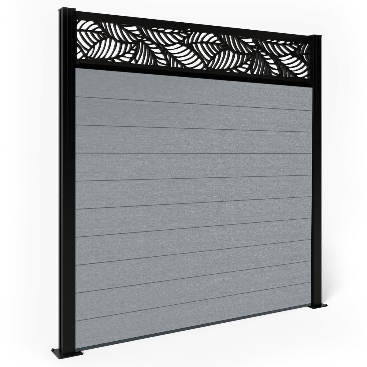 White Composite Fencing Dino Decking