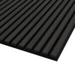 Wood Wall Panelling Black