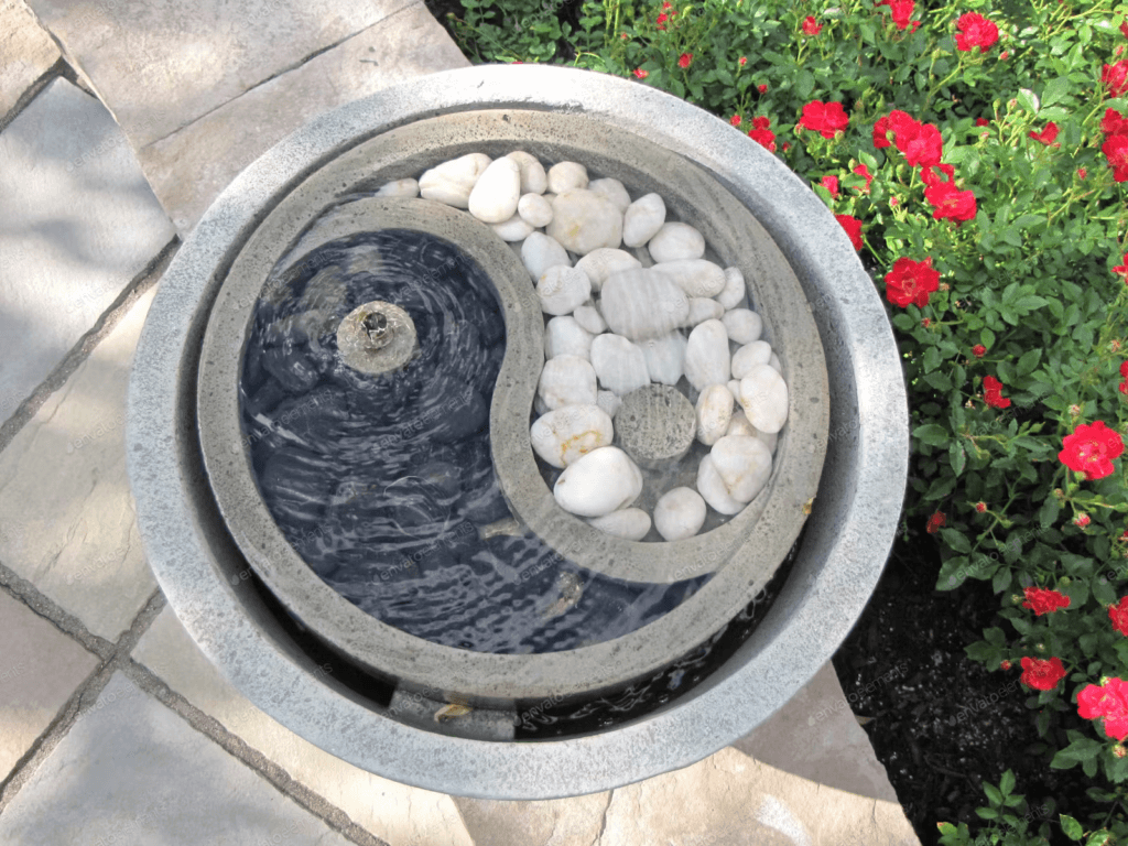 Ying Yang Water Feature