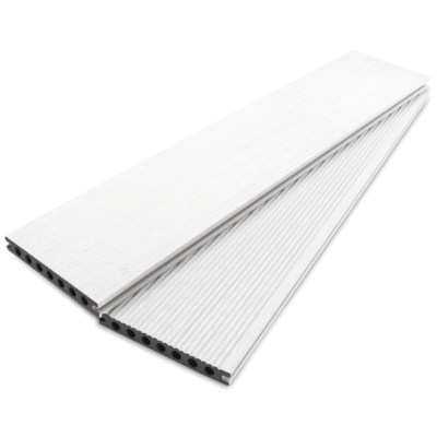 White Composite Decking Board 4m White Onyx