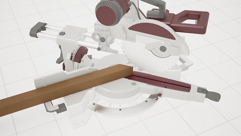 How to install composite edging trim (mitre saw, cutting to size)