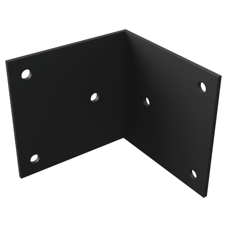 Aluminium 90 degree angle corner bracket
