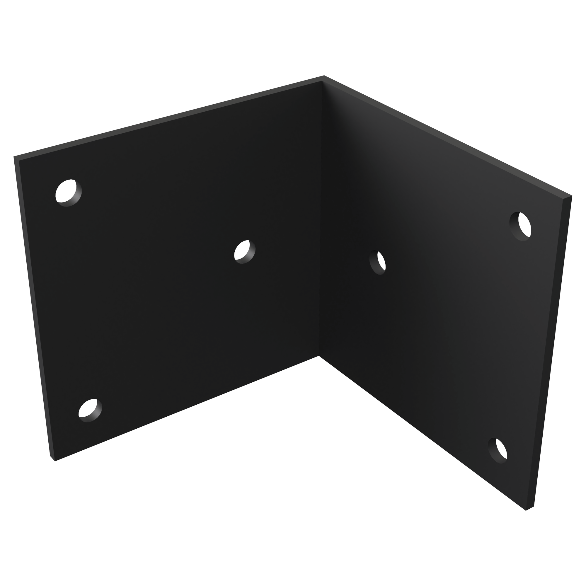 Dino Aluminium 90 Degree Angle Corner Bracket (Pack of 10)
