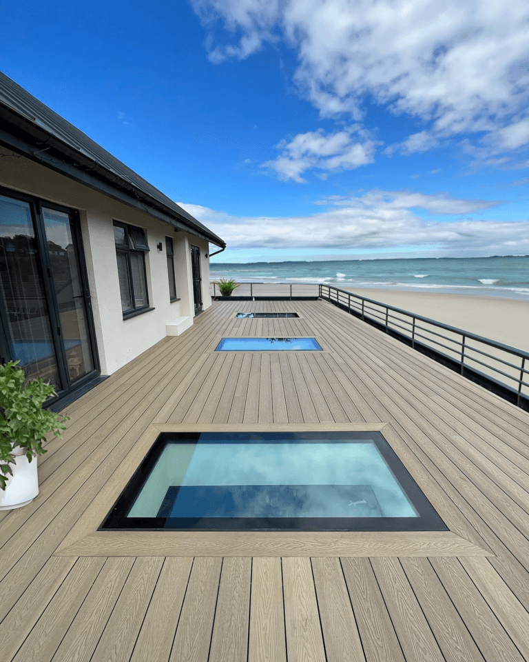 composite decking terrance rooftop