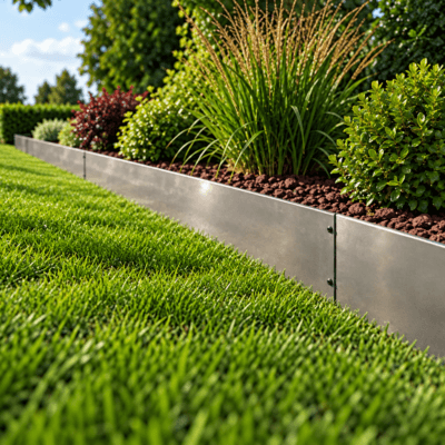 Garden Edging - Stainless Steel 5m