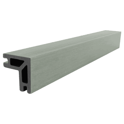composite bullnose edge trim sage green