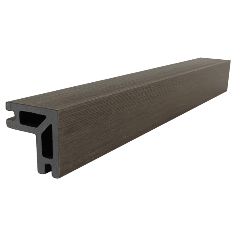 composite bullnose edge trim walnut