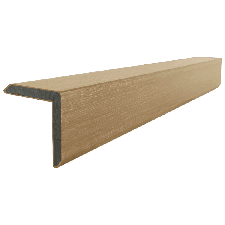 composite edging corner trim oak