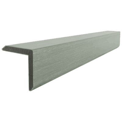composite edging corner trim sage green
