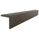 composite edging corner trim walnut