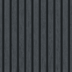 anthracite grey composite slatted cladding texture