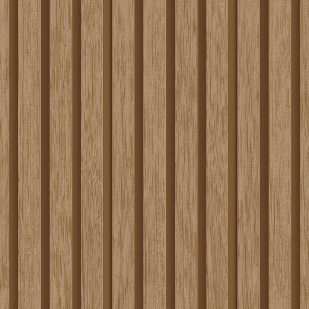 oak composite slatted cladding texture