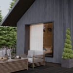 composite.slatted.cladding.outbuilding.anthracite composite slatted cladding outbuilding anthracite grey